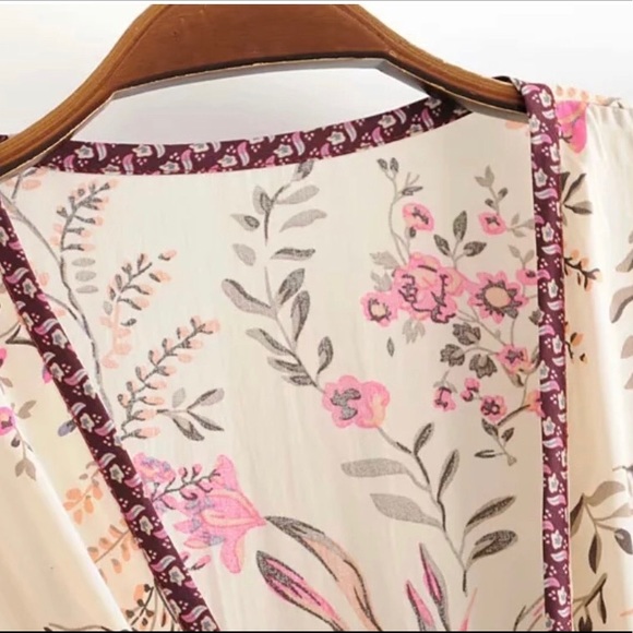 LAST ONE🎉High Low Floral Dress - Picture 15 of 16